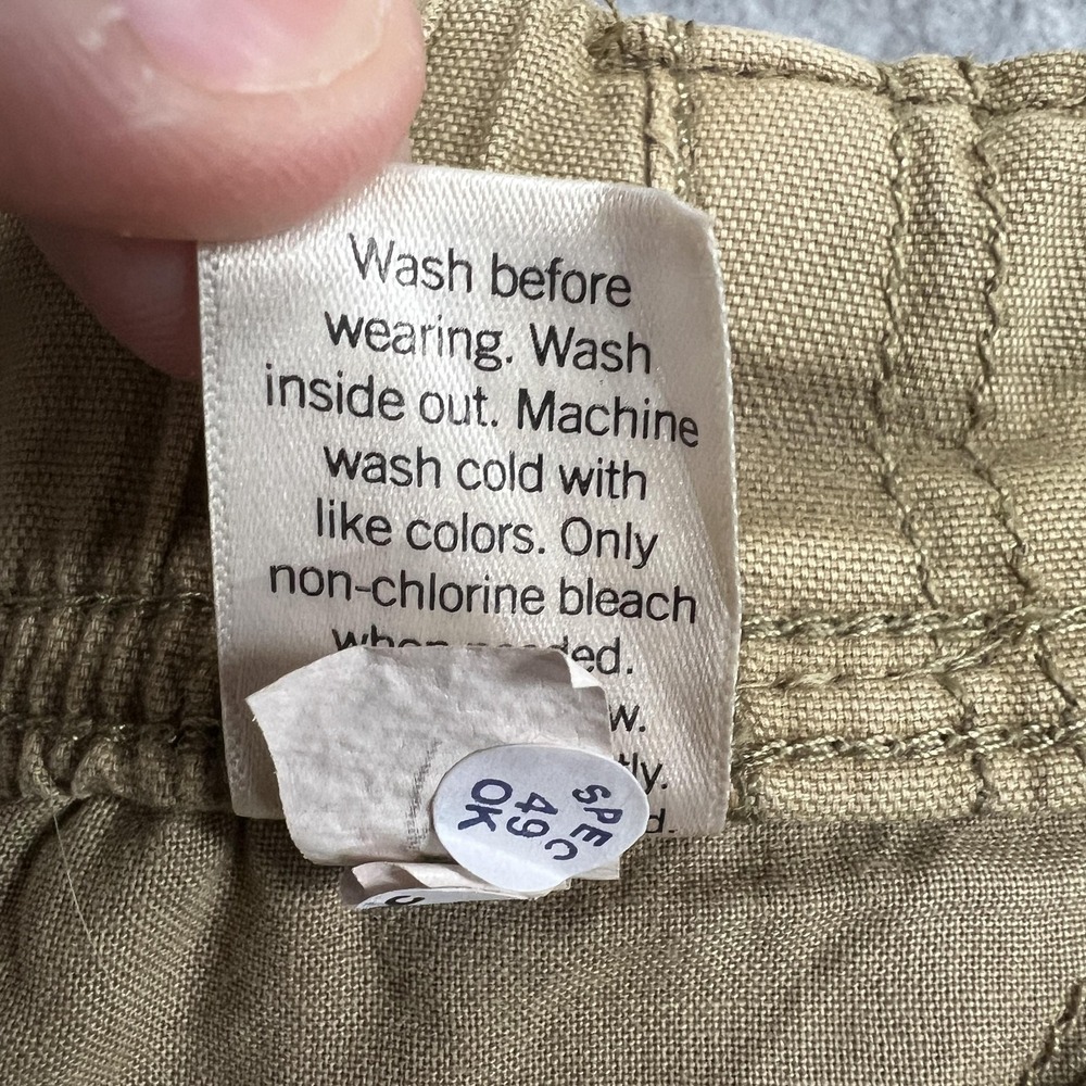 Sonoma Shorts Womens M Beige Utility Drawstring Twill Casual Goods For Life - Picture 7 of 16